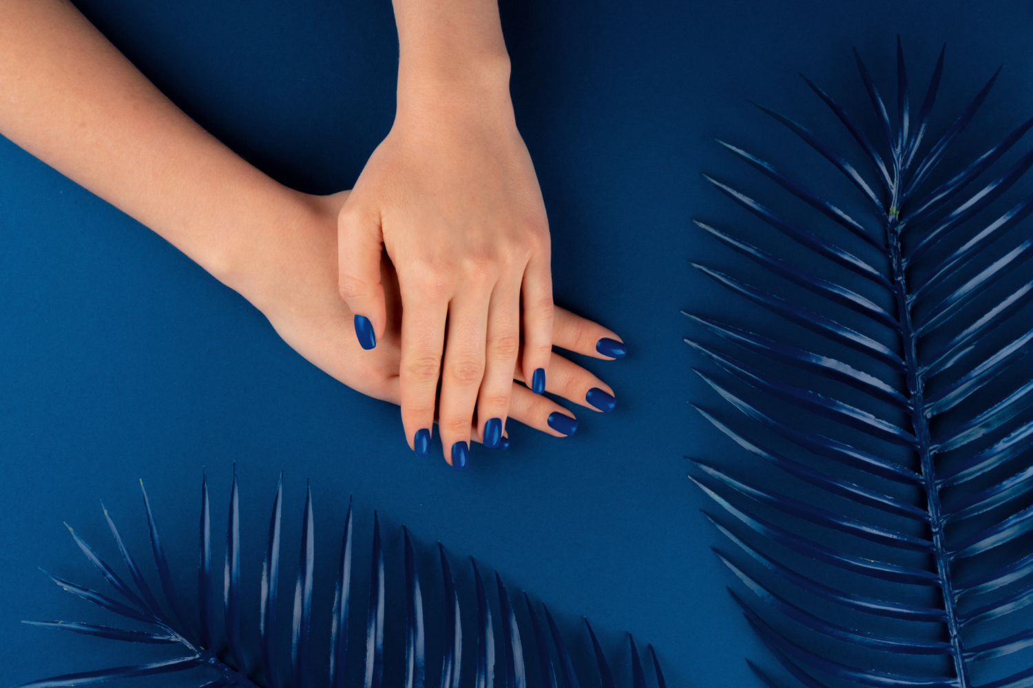 female-hands-with-manicure-classic-blue-color-blue-background-close-up